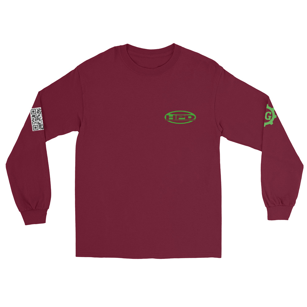 HPD Long Sleeve - Green Logo - Image 5