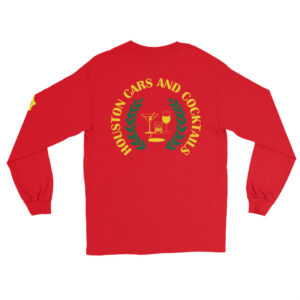 Cars and Cocktails Long Sleeve - Yellow Logo