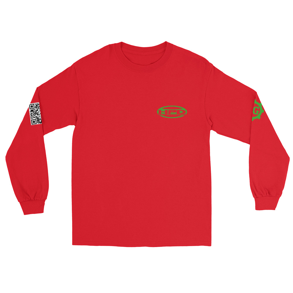 HPD Long Sleeve - Green Logo - Image 7