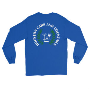 Cars and Cocktails Long Sleeve - Grey Logo