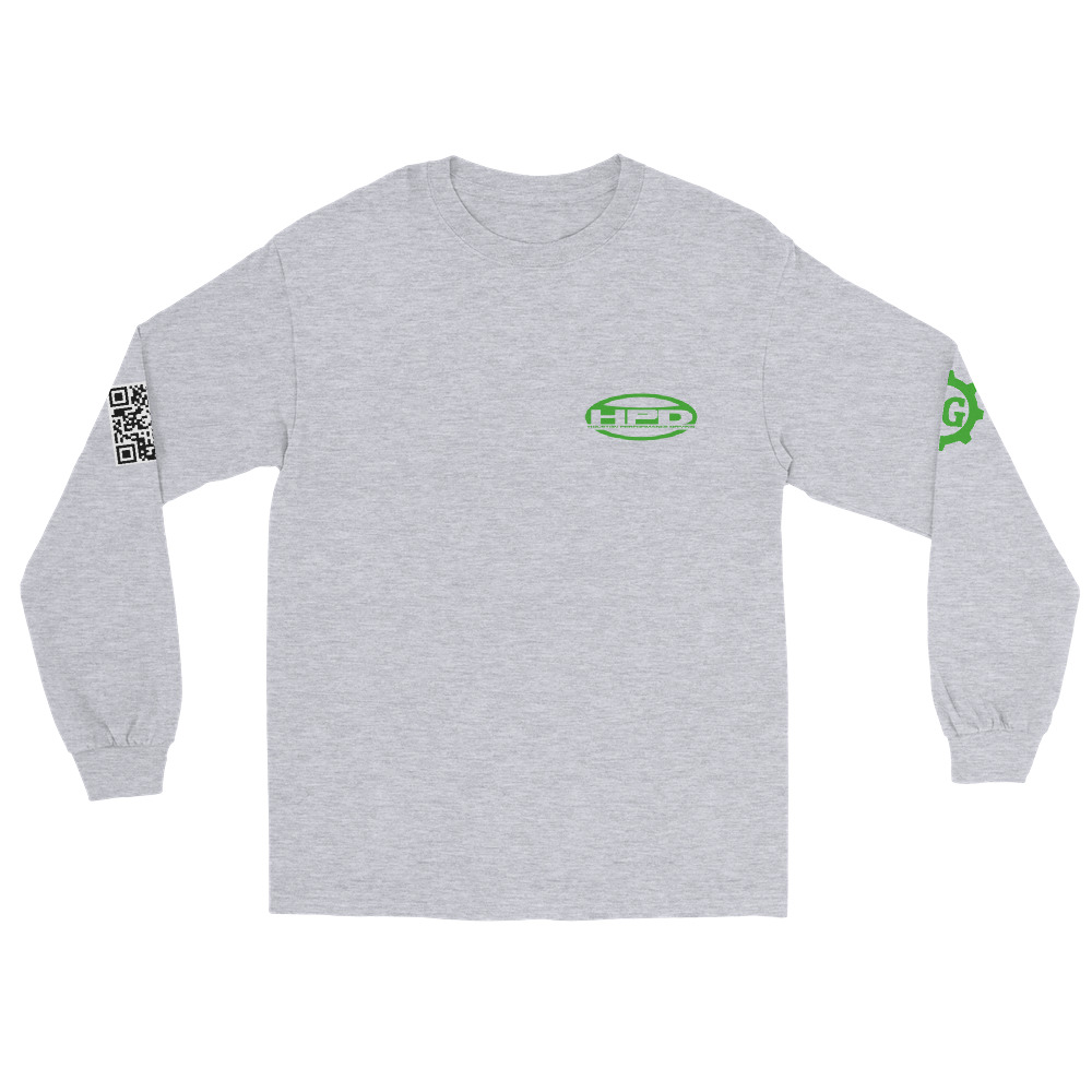 HPD Long Sleeve - Green Logo - Image 15