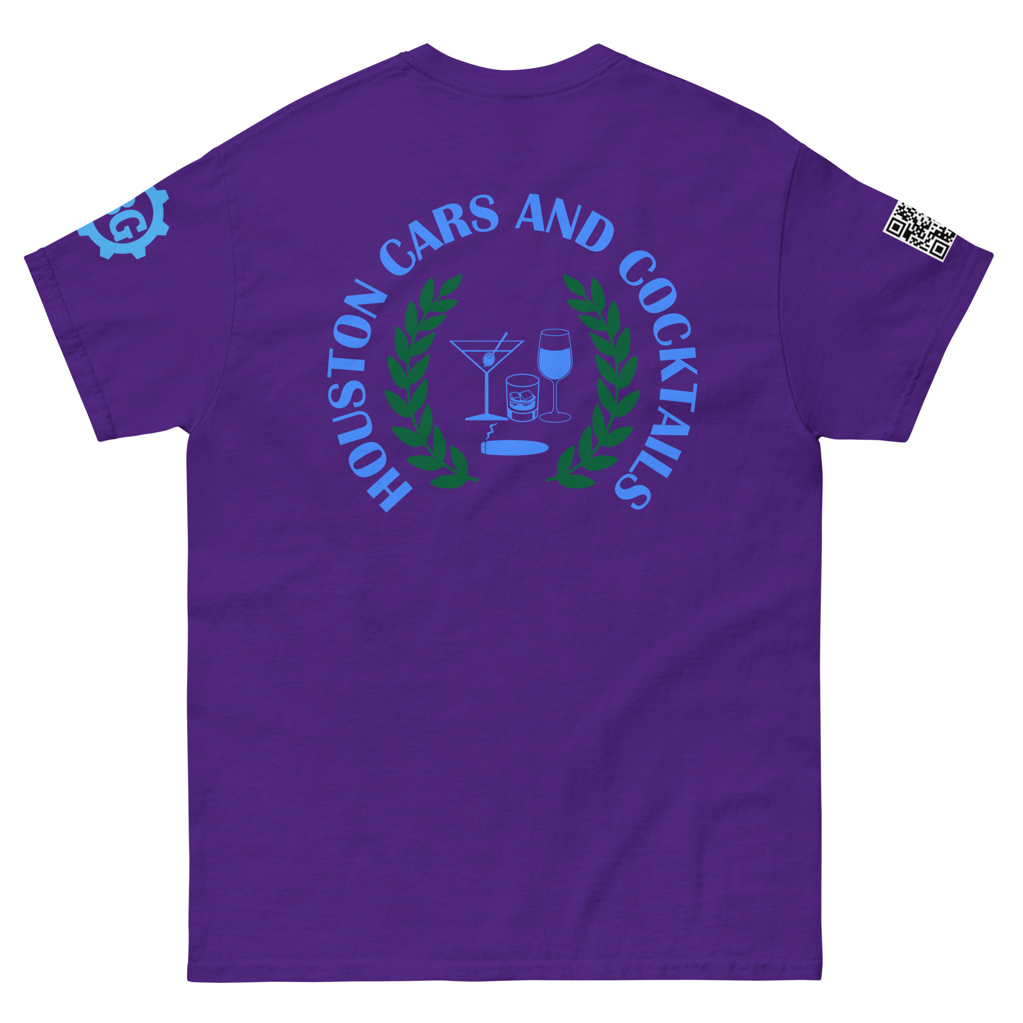Cars and Cocktails - Blue Logo