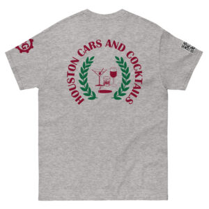Cars and Cocktails - Burgundy Logo